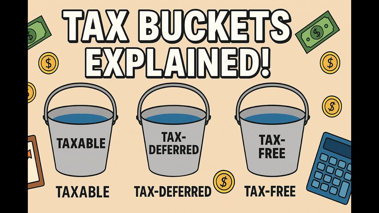[FIRE E2]The 3 Tax Buckets Explained 🐭💰 | Taxable vs Tax-Deferred vs Tax-Free