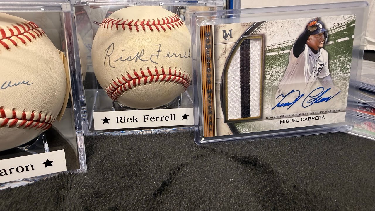 Mail day! Two of the BEST to ever play the game #halloffame #cooperstown #baseball 