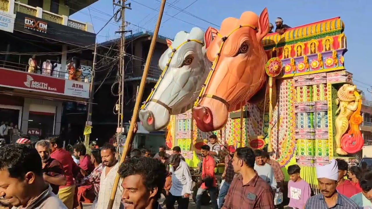 Puthanalkkal Kalavela 2024 പുത്തനാൽക്കൽ കാളവേല 2024 കാളപൂരം ചെർപ്പുളശ്ശേരി kalavela