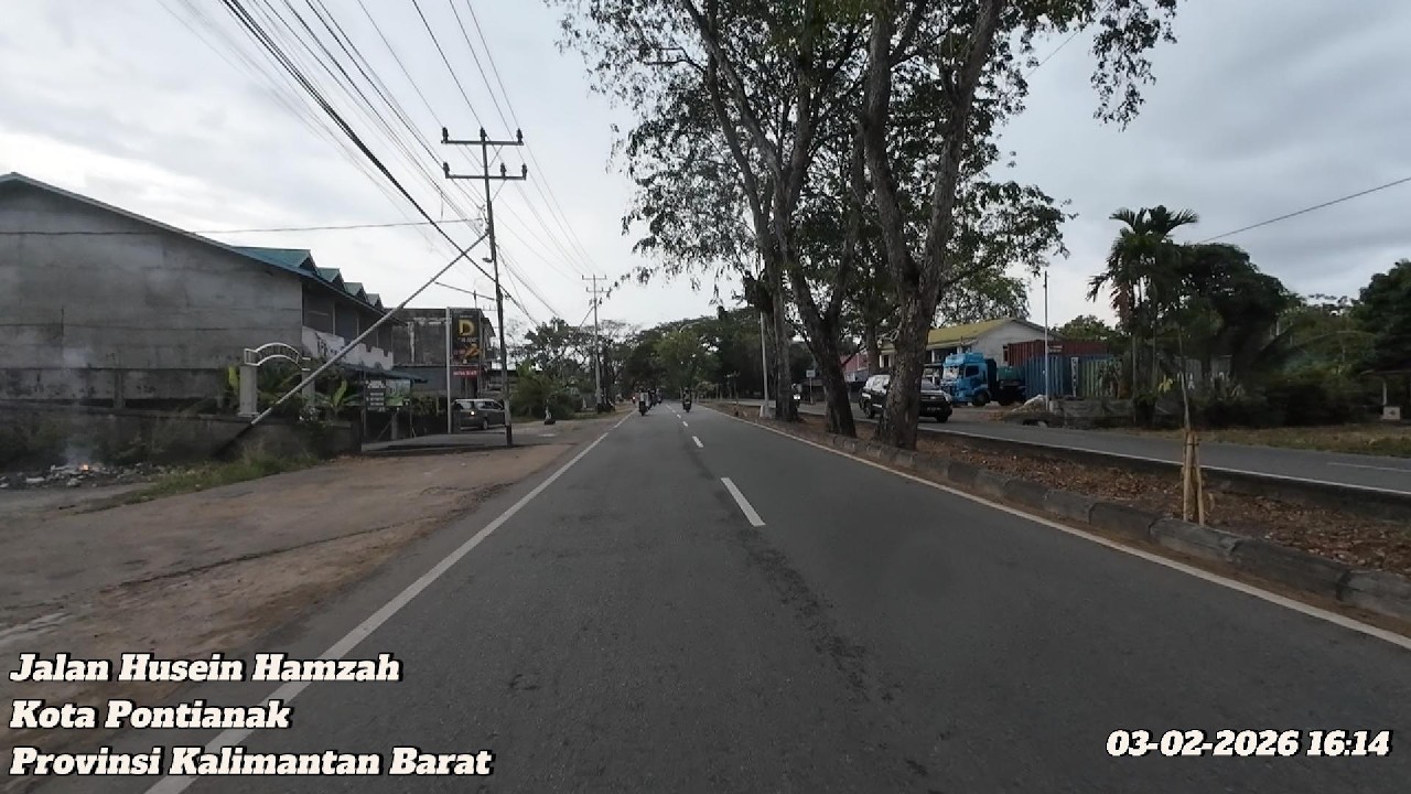 Evening Drive on Jl. Husein Hamzah, Pontianak, Kalimantan Barat | 03-02-2026 16.14
