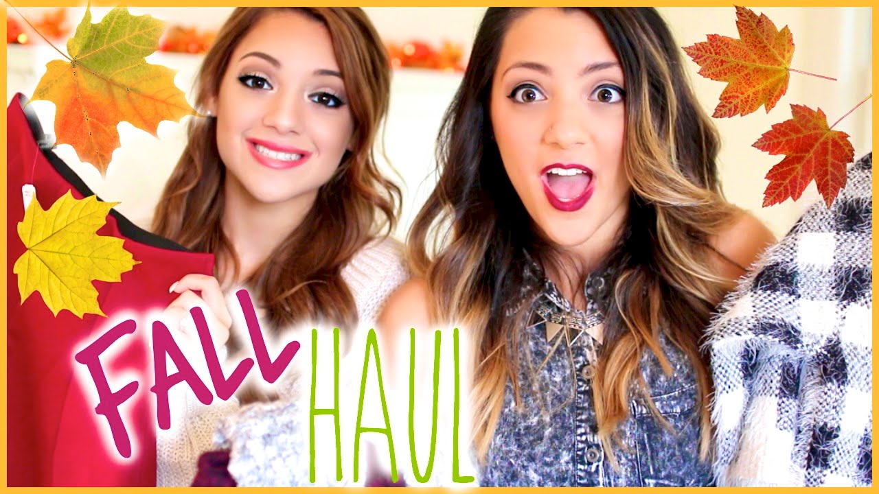 HUGE Fall Haul 2014 | Niki and Gabi