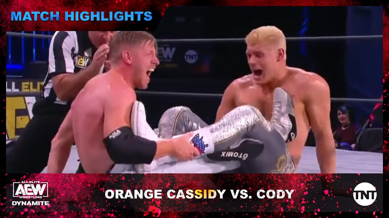 Orange Cassidy Takes On TNT Champion Cody in Wild AEW Dynamite Match