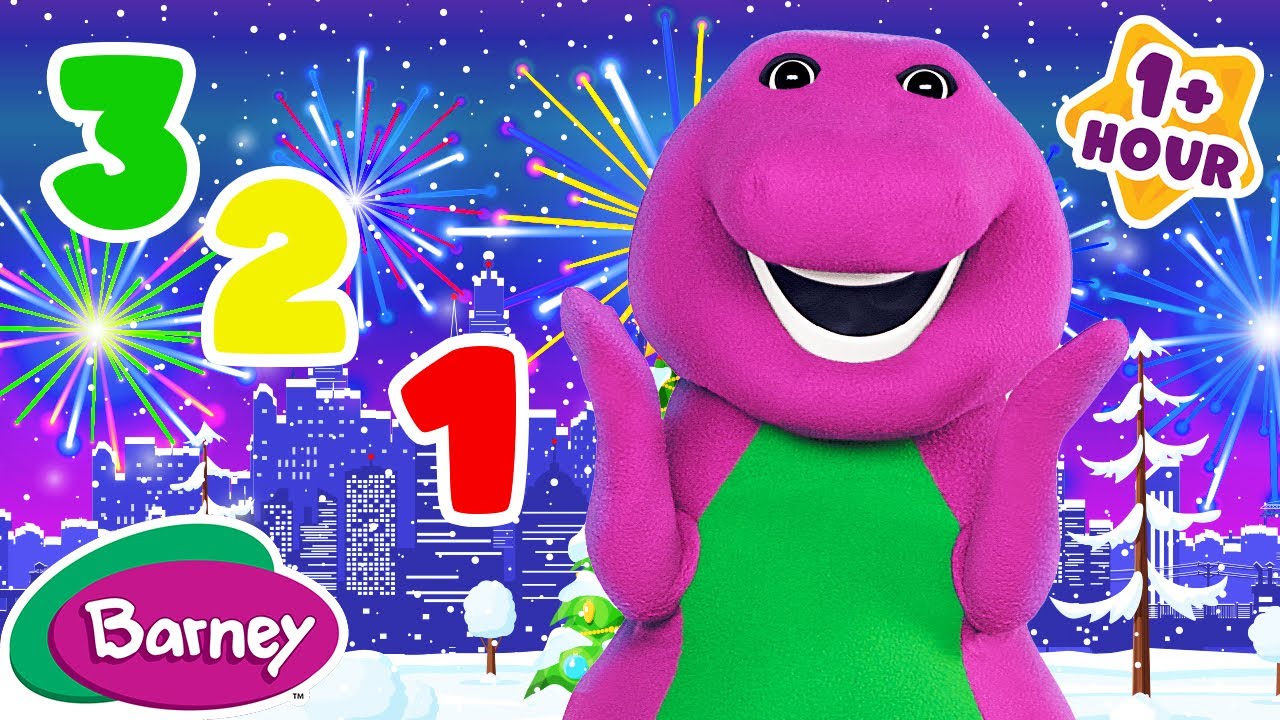A New Year's Eve Countdown | Party Songs for Kids | Barney Nursery Rhymes and Songs for Kids