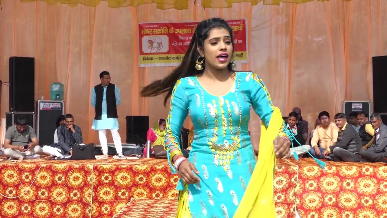 Chhaya Chaudhary latest dance video बाबा भैया बालावास जमापुर 2025  program #Chhayachaudhary #dance