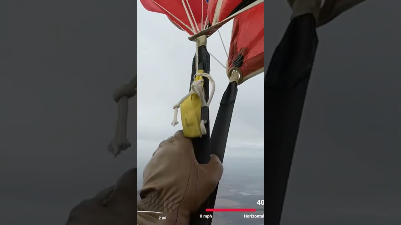 Beautiful Parachute Deployment 