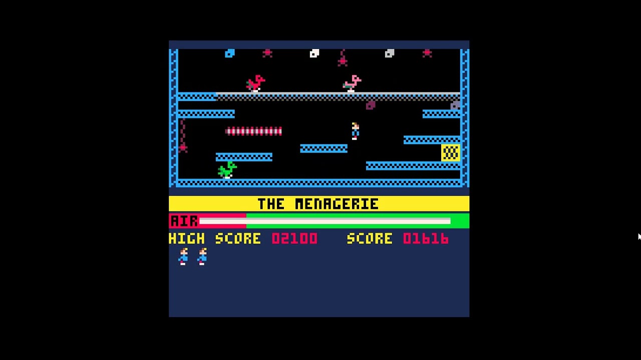 Manic Miner (MinionSoft) - PICO-8 Lexaloffle Games - Test Windows 11
