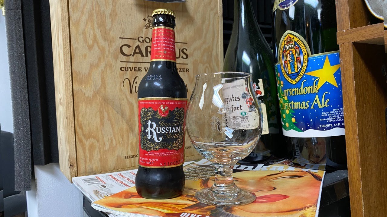 Massive Beer Review Live: Wells & Young Courage Imperial Russian Stout Vintage 2012