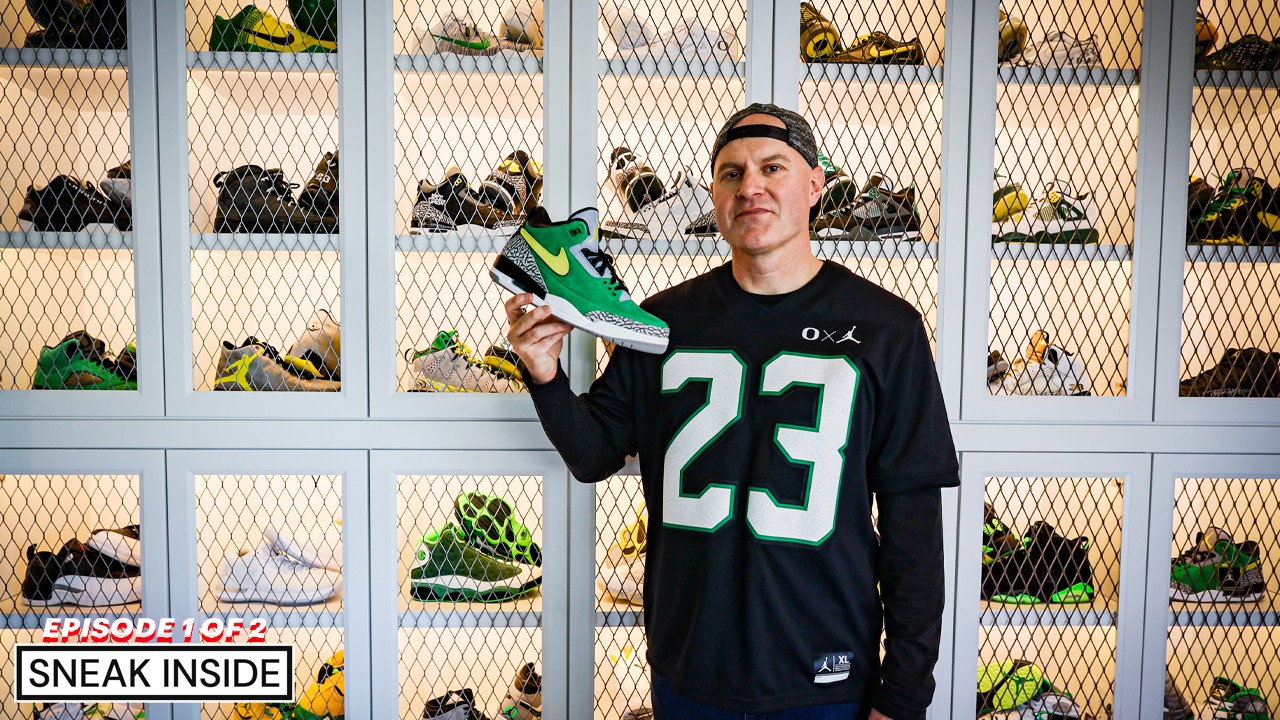 Worlds BEST Oregon Ducks Sneaker Collection With Oregon Grail! (Episode 1 of 2) 