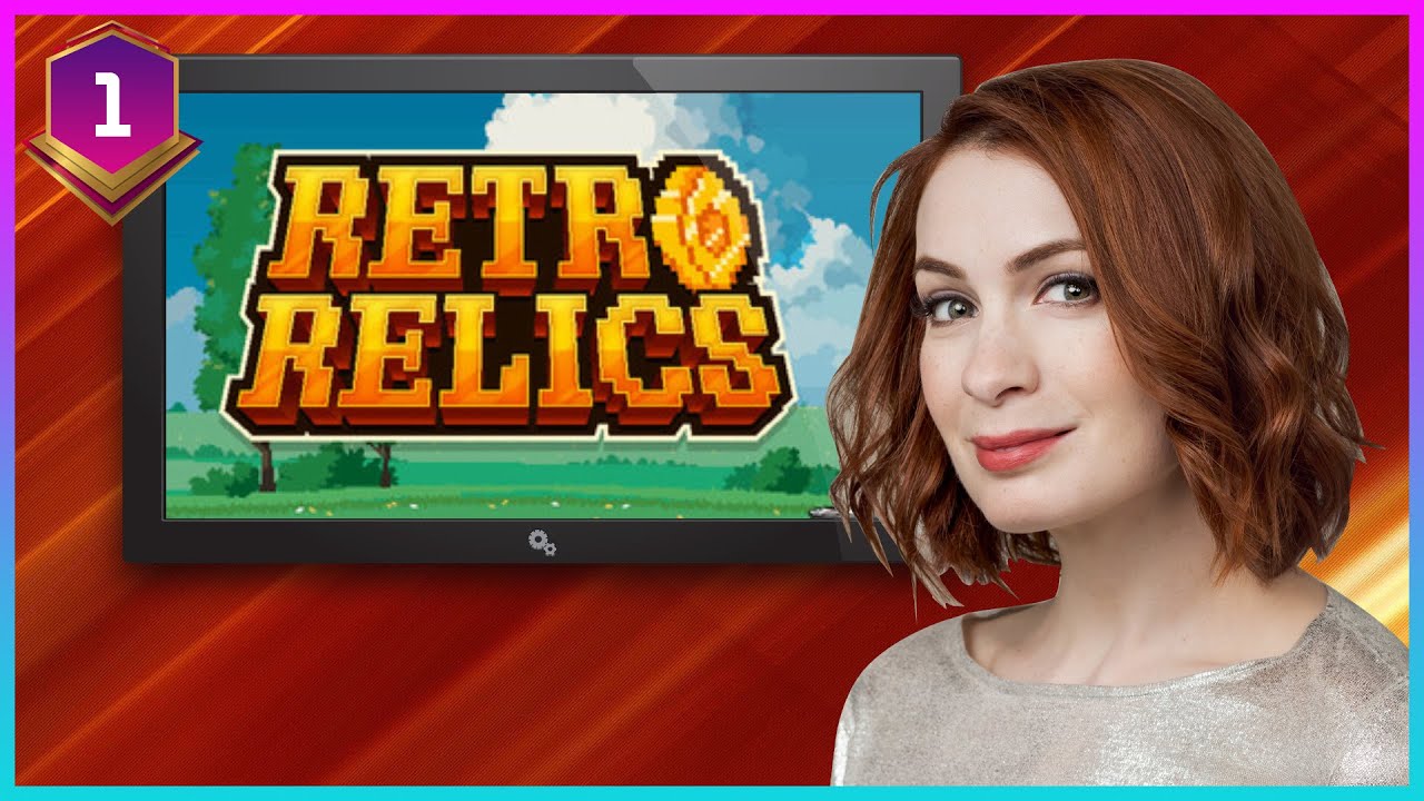 Felicia Day plays Retro Relics demo! Part 1!