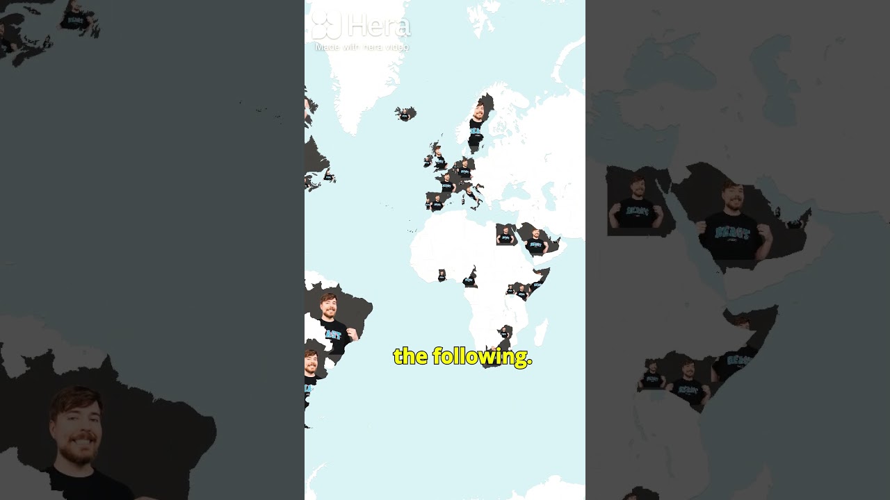 Countries Which Mr Beast Visited  