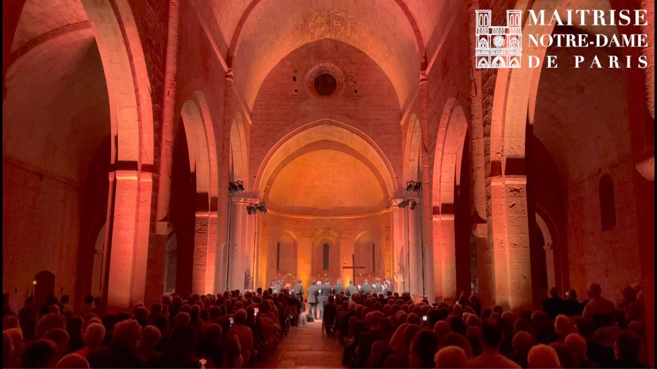 Master class Marcel Pérès - Maîtrise Notre-Dame de Paris