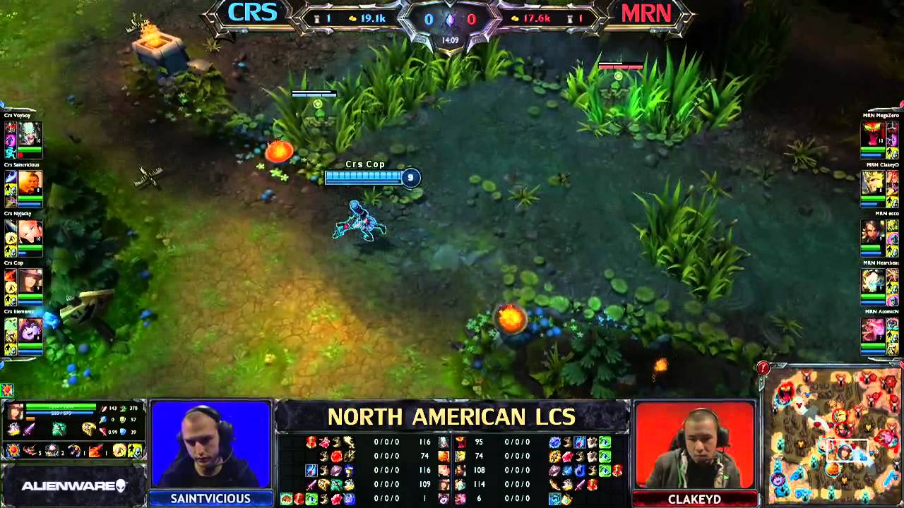 CRS vs MRN - LCS 2013 NA Spring W4D1 (English)