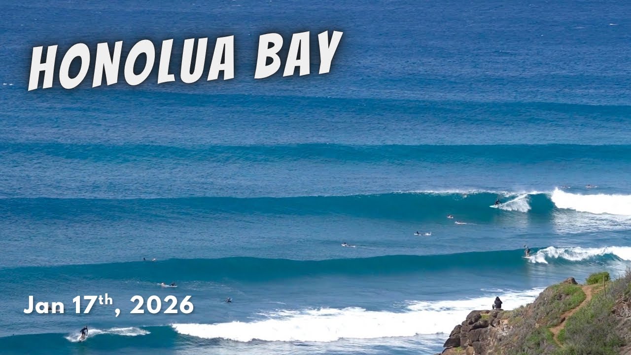 HONOLUA BAY🏄🏽‍♂️🌊 A FEW LONG RIDES!!