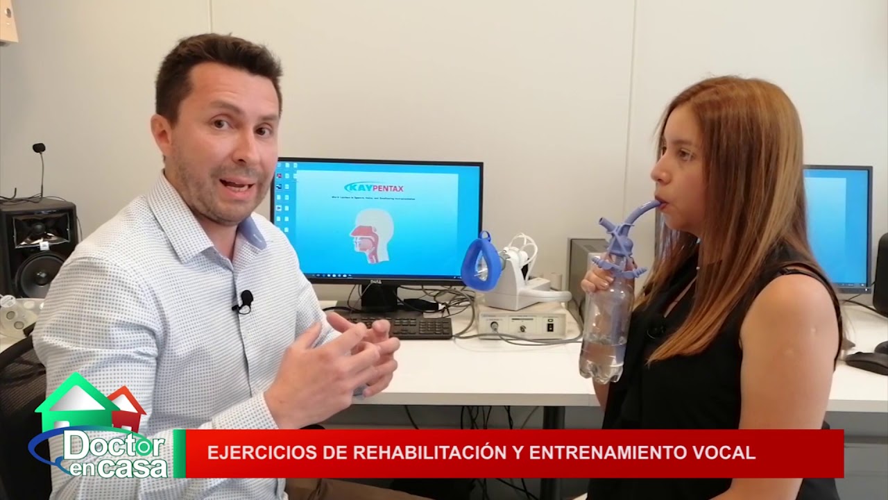 Ejercicios de rehabilitación de la voz