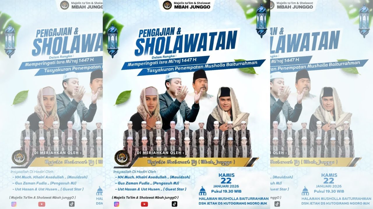 JETAK BERSHOLAWAT || Tasyakuran Penempatan Mushollah BAITURRAHMAN