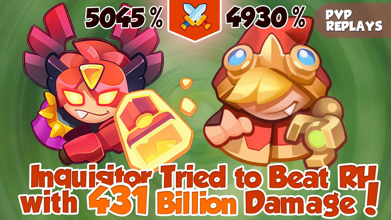 Inquisitor Tried to BEAT Riding Hood with 431 Billion Damage | PVP Rush Royale