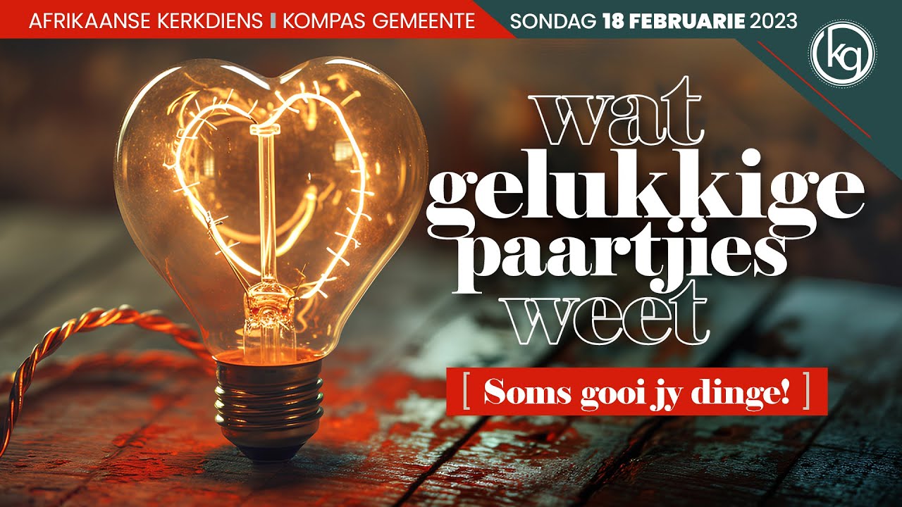 Wat gelukkige paartjies weet - Soms gooi jy dinge!