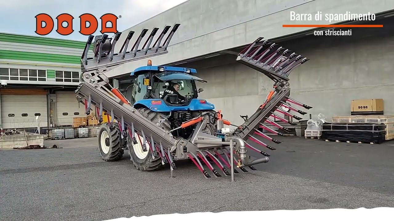 BARRA DI SPANDIMENTO CON STRISCIANTI / SPREADING BAR WITH TRAILING SHOES