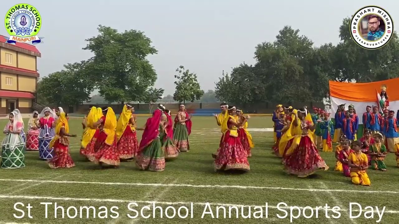 Dance performance 01: St Thomas School Annual Sports Day 2024 #dance #video #sports