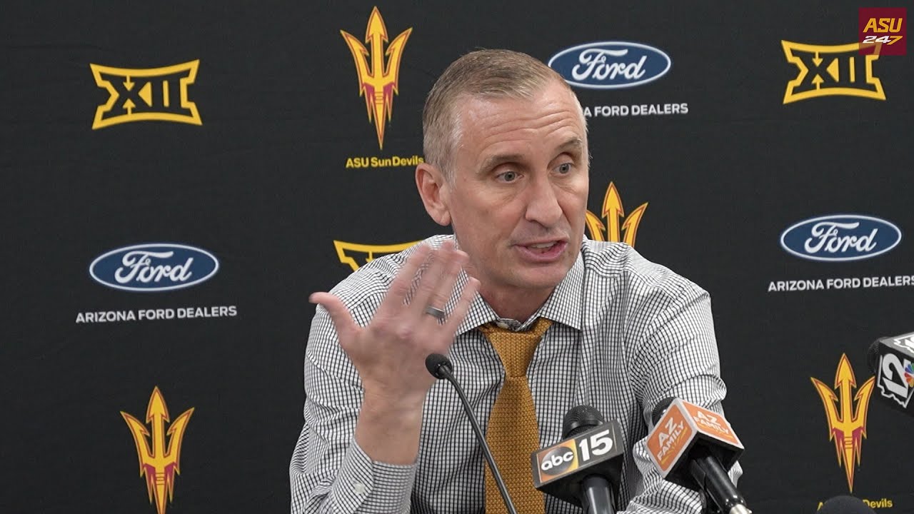 Bobby Hurley following ASU's 87-74 loss to No. 1 Arizona (1/31/26)