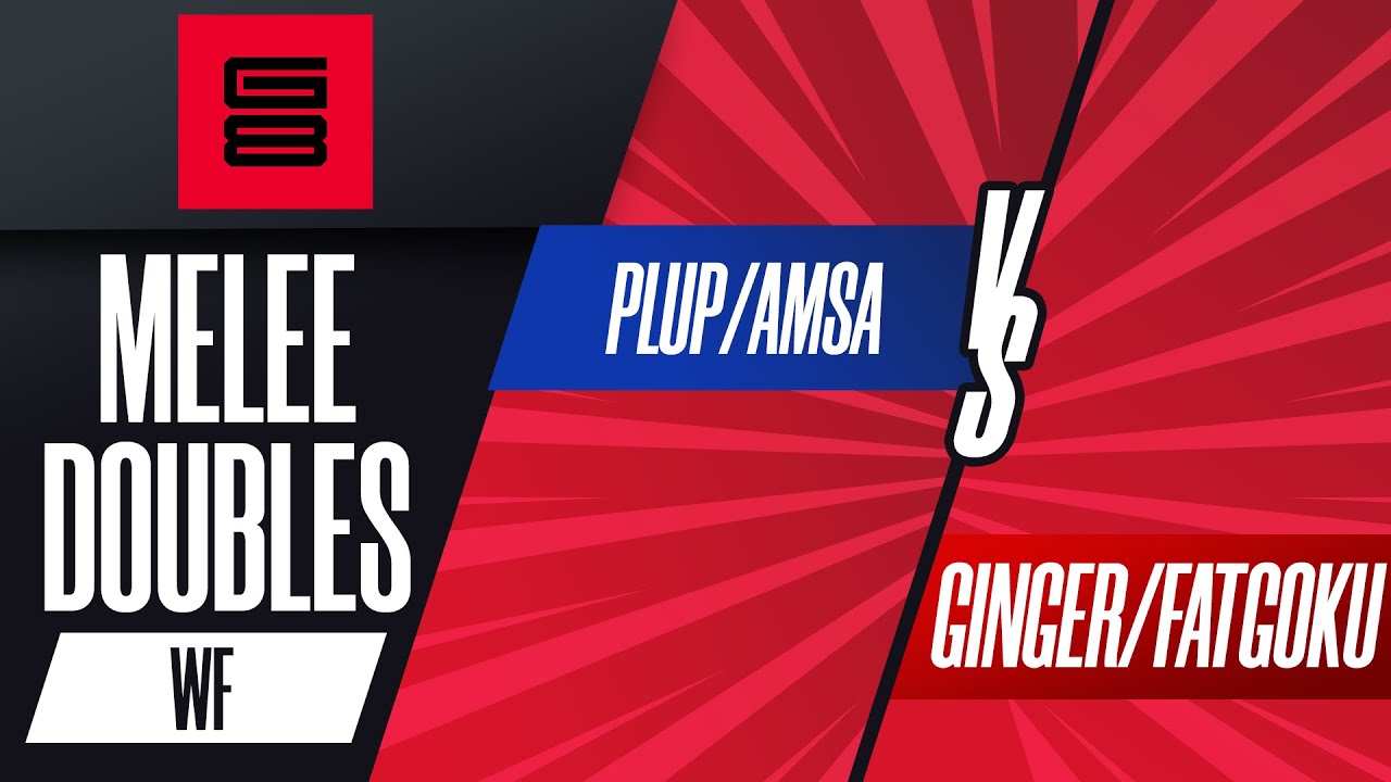 Plup/Amsa vs. Ginger/Fatgoku - Melee Doubles Winners Finals - Genesis 8