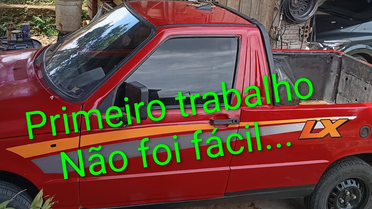 Fazendo as primeiras manutenções na Fiorino pick up lx..@tianocar 