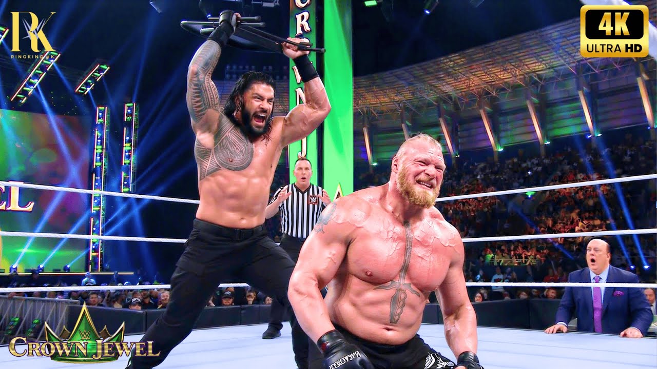Roman Reigns vs Brock Lesnar • Crown Jewel • January 26, 2026 🇸🇦 #romanreigns #brocklesnar