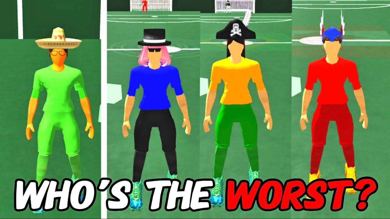 Different Types Of Players In Realistic Street Soccer! Who’s The Worst? (Roblox)