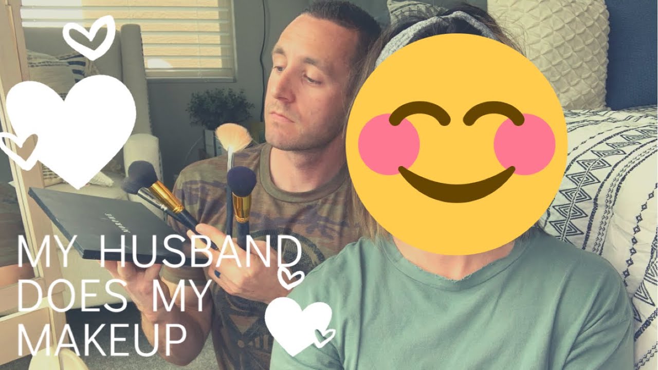 MY HUSBAND DOES MY MAKEUP CHALLENGE||ABSOLUTELY HILARIOUS||CRYING LAUGHING