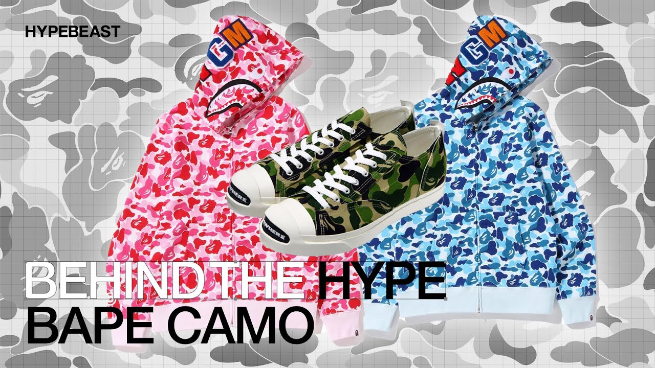 The CAMO seen on Kid Cudi, Soda Cans & G-Wagons | Behind The HYPE: BAPE CAMO