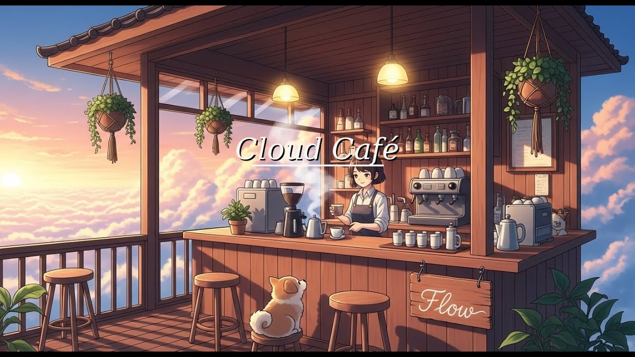 Sky Lofi Café ☁️☕ | Chill Jazz Beats for Focus