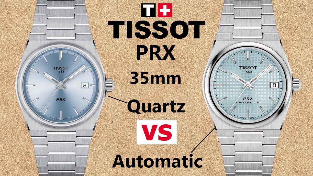Tissot PRX 35mm - Quartz vs Automatic Powermatic 80 Comparison