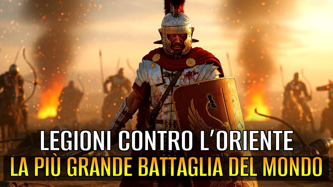 300.000 SOLDATI CONTRO 20.000 LEGIONARI! Come Roma vinse l’impero d’Oriente!