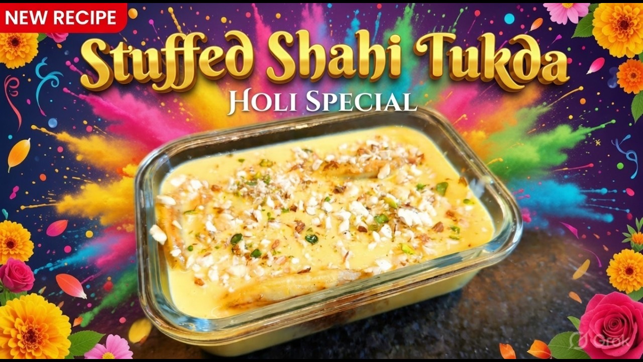 इतना Rich Stuffed Shahi Tukda कि मेहमान तारीफ करते नहीं थकेंगे! 😍 | Stuffed Shahi Tukda Recipe