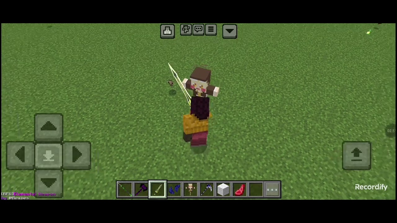 Coba mod rpg elemental sword 