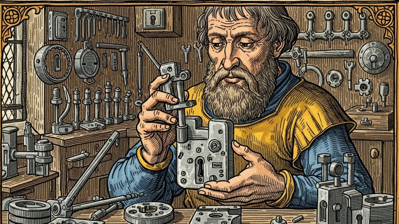 What Tricks Did Medieval Locksmiths Use to Create Unpickable Locks?