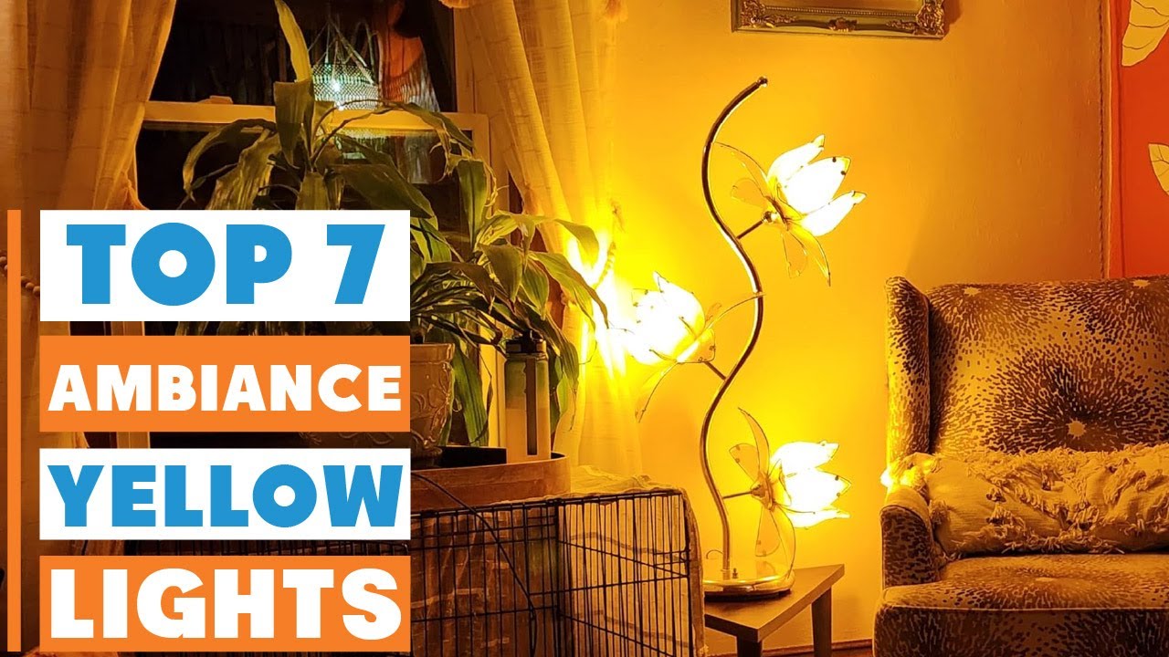 7 Best Yellow Light Bulbs for Cozy, Relaxing Spaces