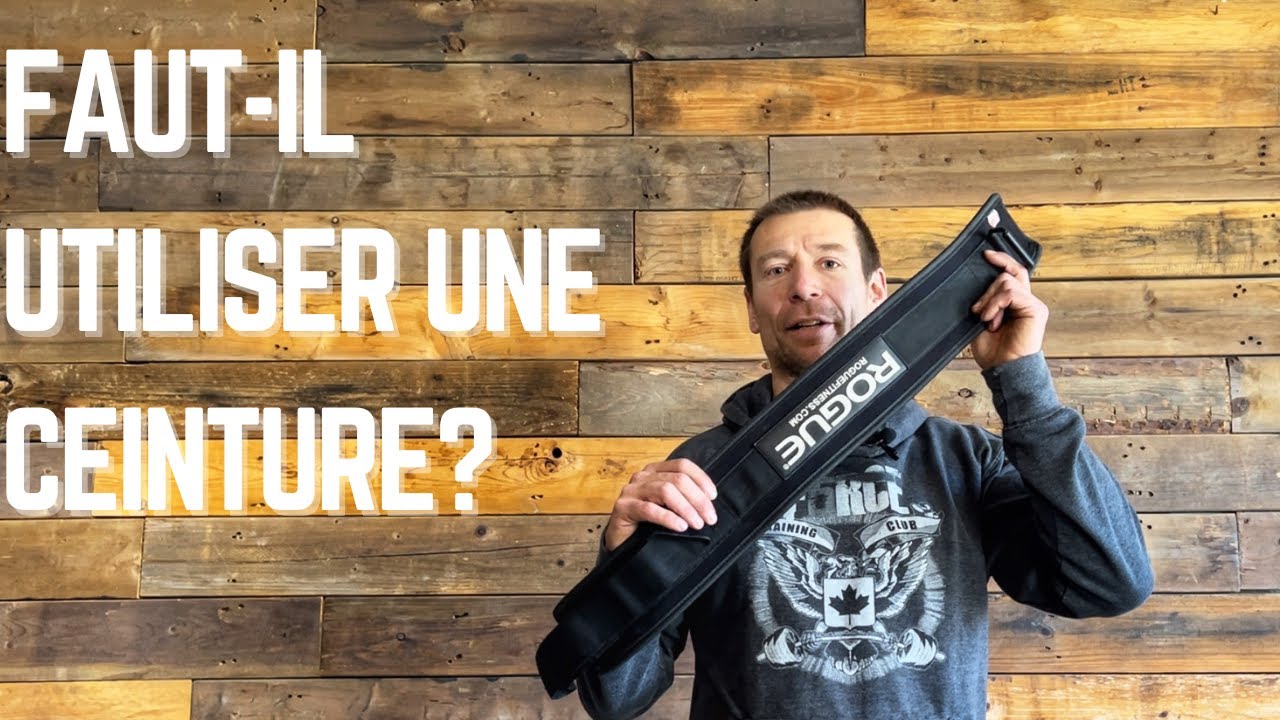 Faut-il porter une ceinture en CrossFit ?