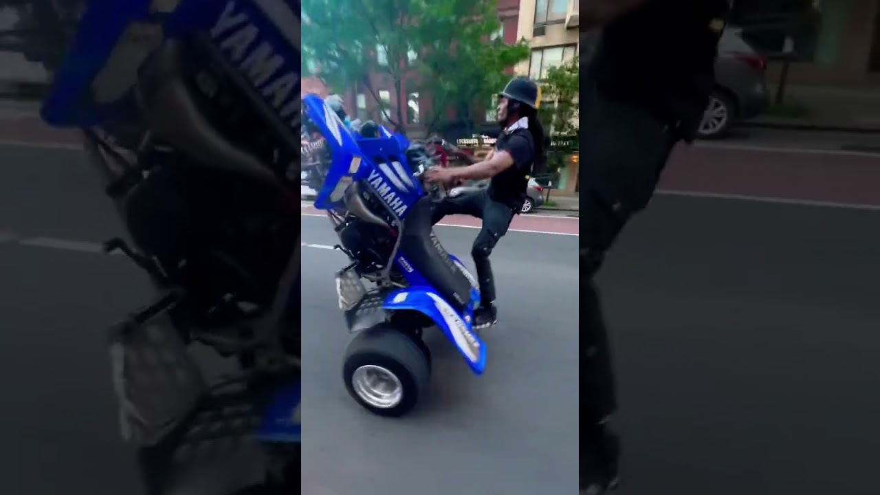 Atv Rides down the middle of New York City!