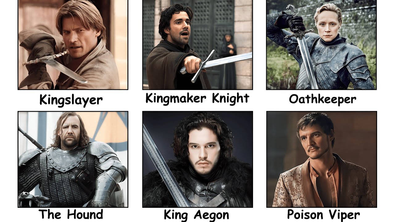 Ranking Of The Best Swordsmen In Game of Thrones Franchise