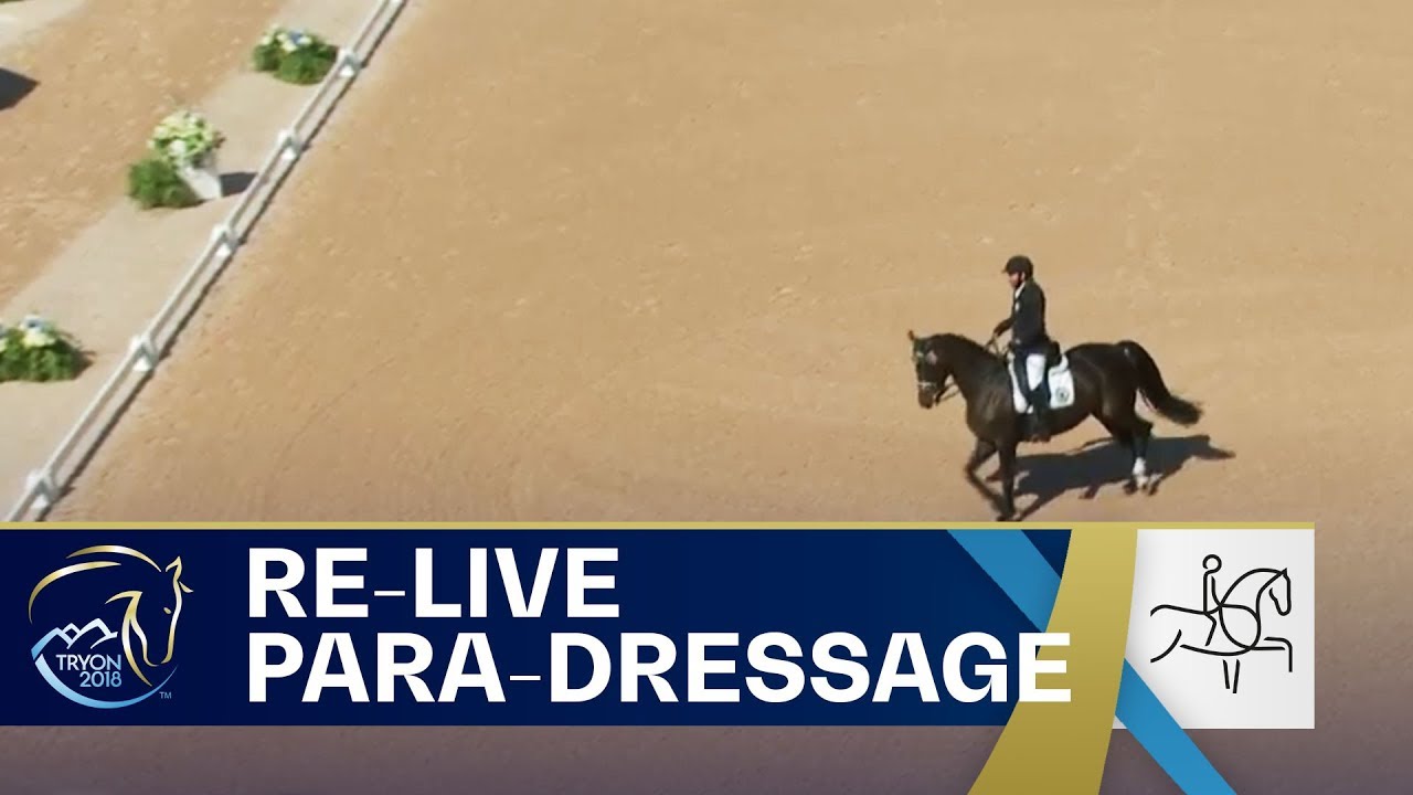 RE-LIVE Para-Dressage &ndash; Grade IV + V Freestyle | FEI World Equestrian Games 2018
