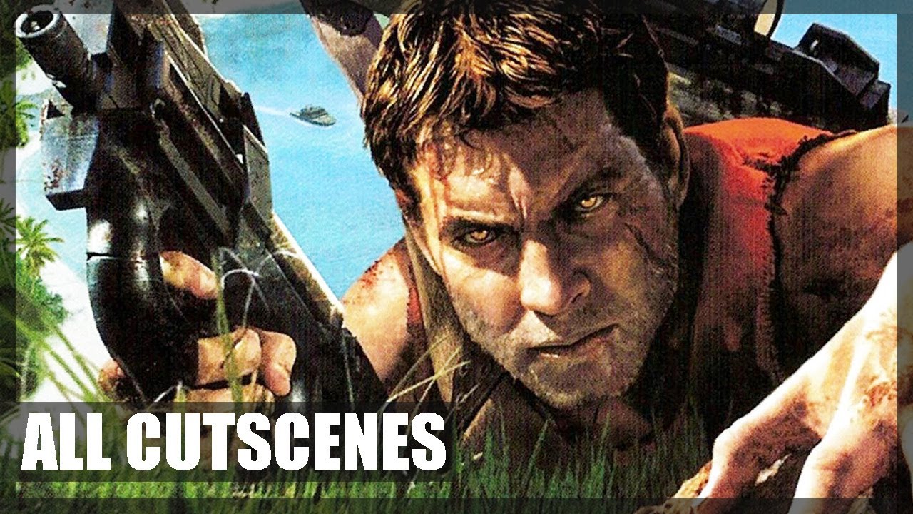 Far Cry Instincts: Evolution  - All Cutscenes (Game Movie HD)