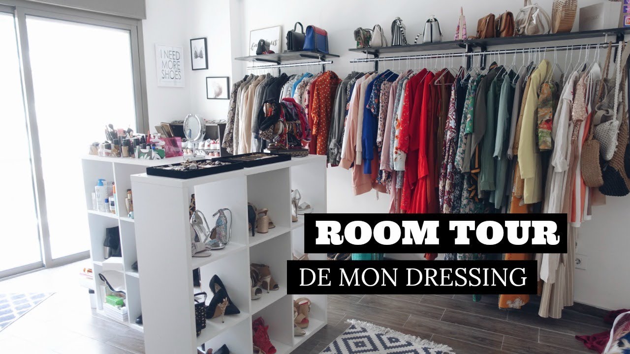 BIENVENUE DANS MON DRESSING!! #roomtour Un dressing de rêve à petit budget