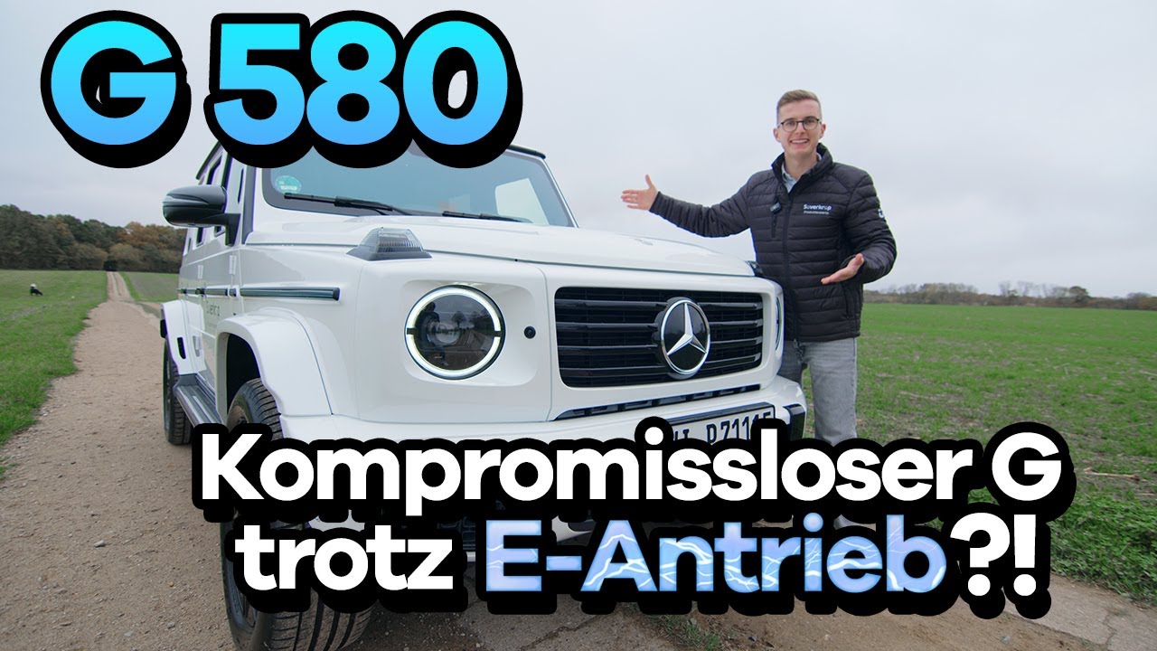 Vollelektrische G-Klasse im Test: Mercedes G 580 mit EQ-Technologie | Check, Fahrbericht, Review