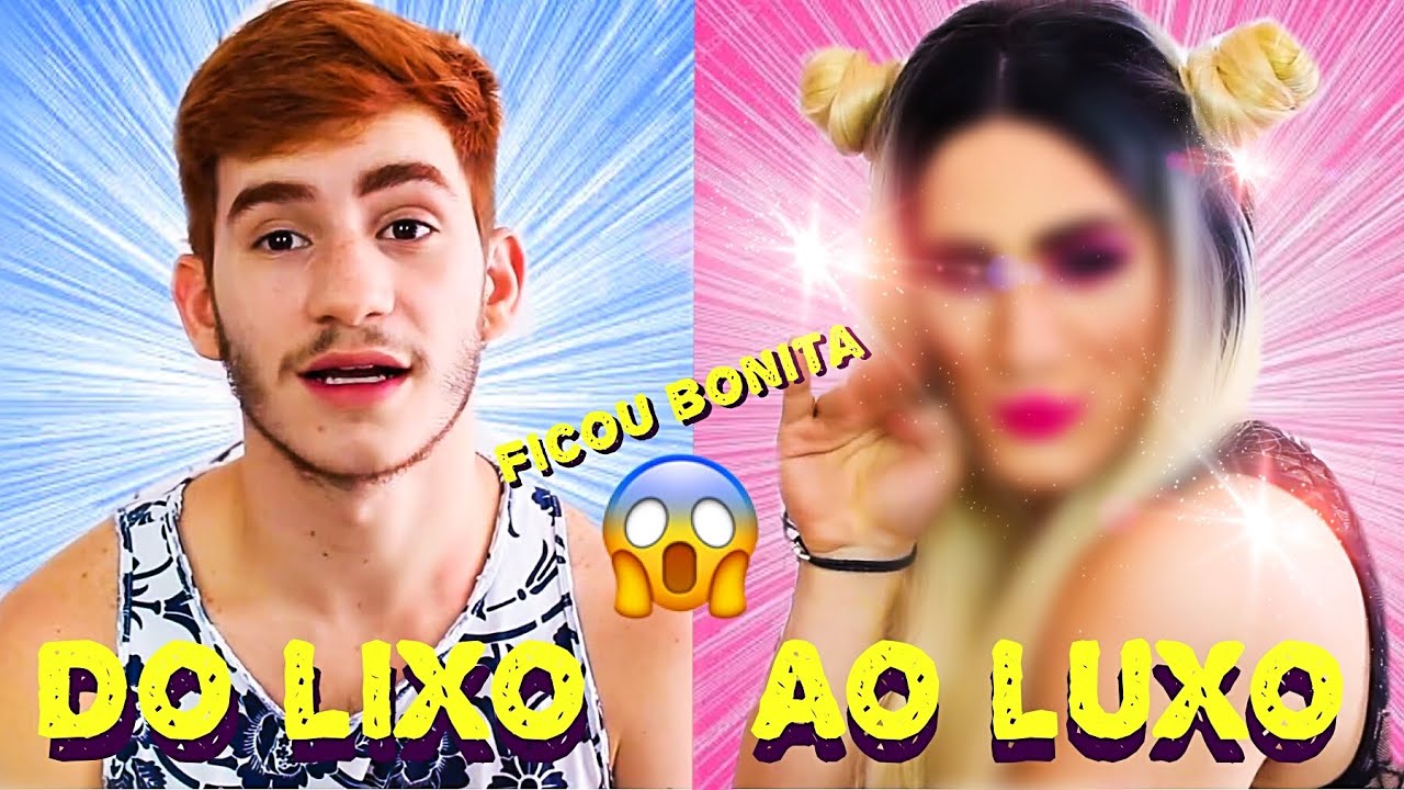 MAKEUP DE BOY A DRAG QUEEN!😱 |Victor Nogueira feat Klebio Damas