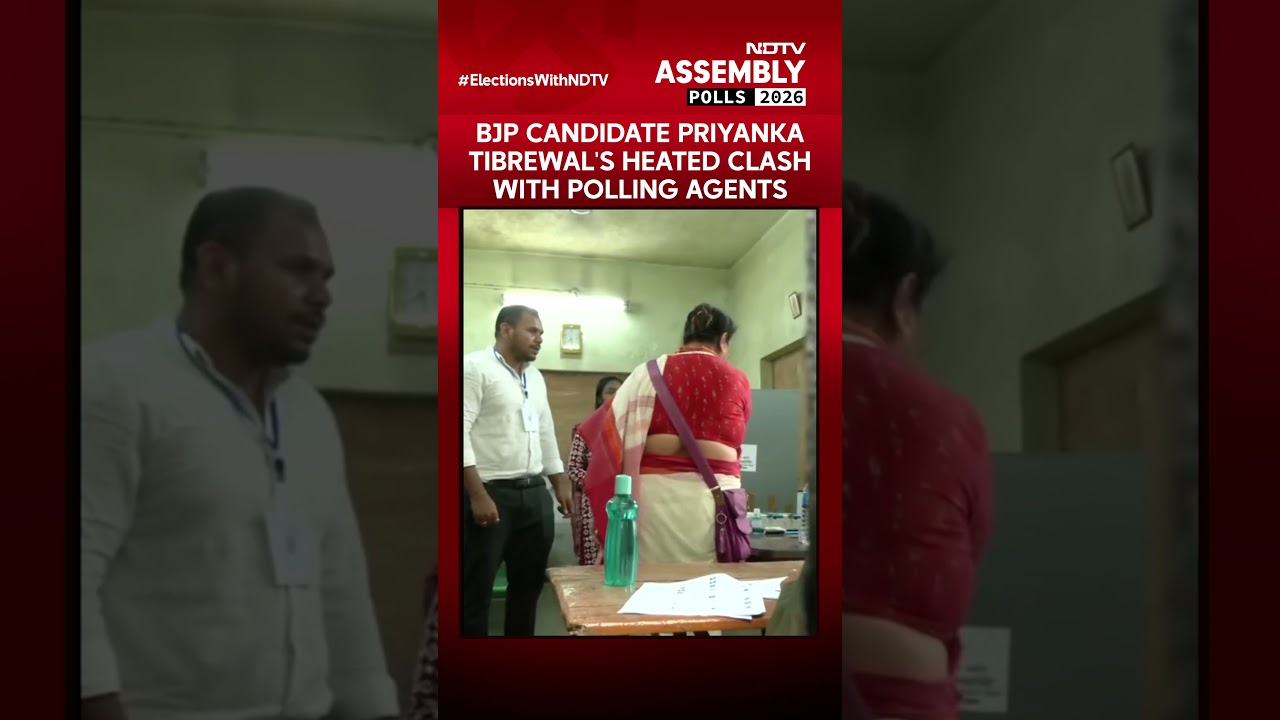 BJP Candidate Priyanka Tibrewal's Heated Clash With Polling Agents