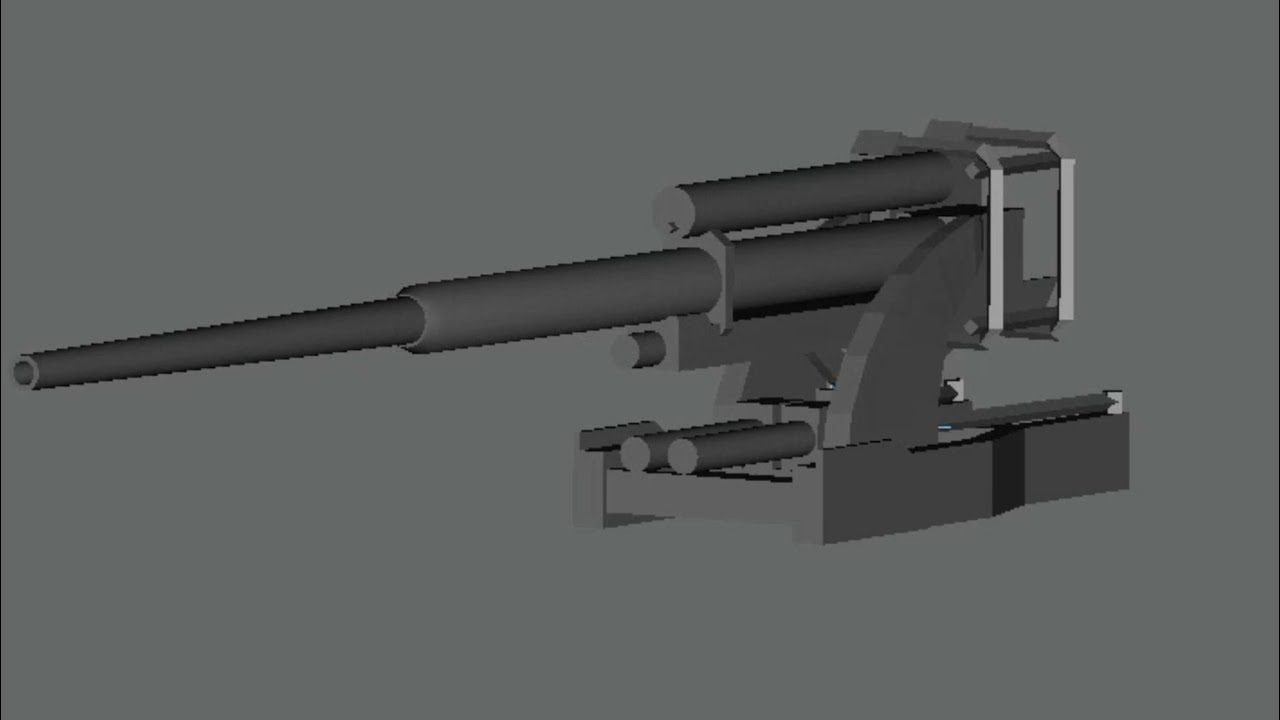 I made a Half Finished Long Barrel Executioner Model [Crossout Mobile]