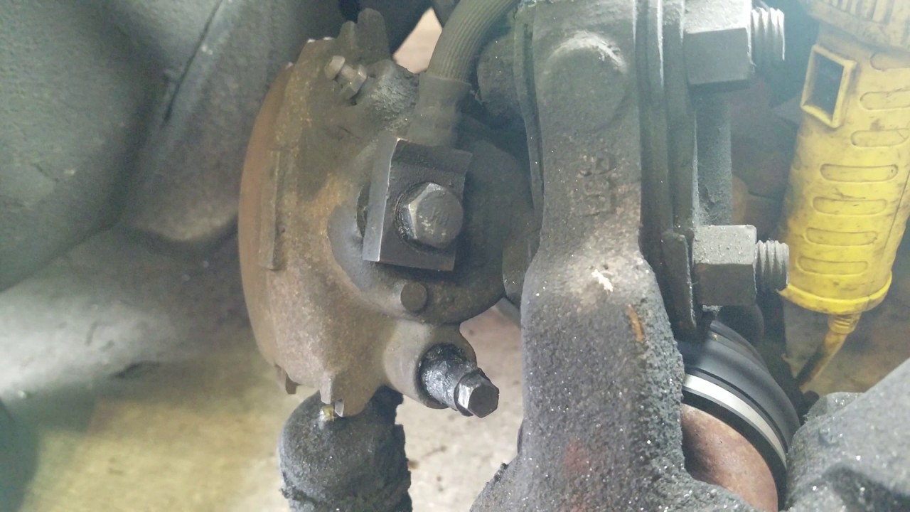 K-body LeBaron convertible brake pad/rotor/caliper and flex line replacement