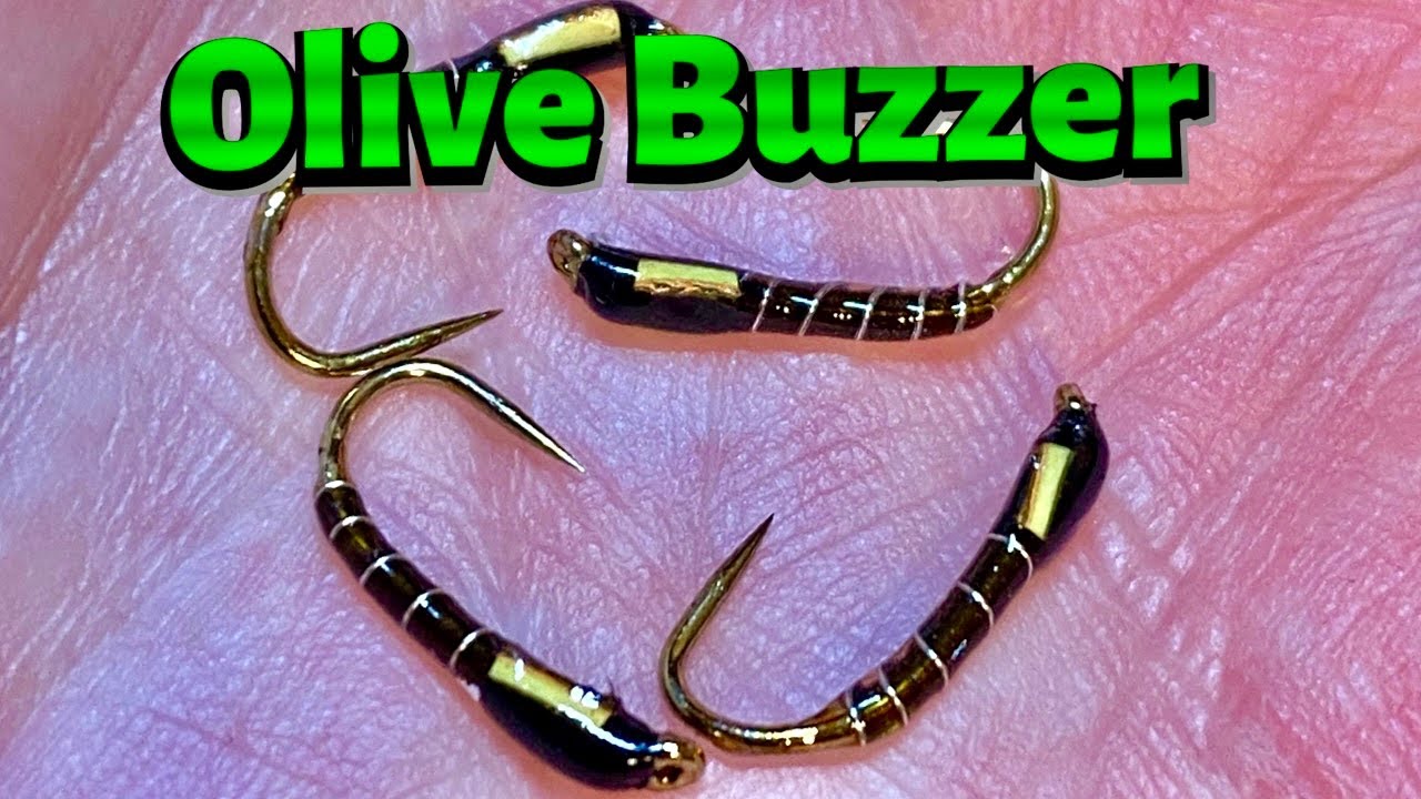 Fly Tying -  How to tie the Olive Buzzer