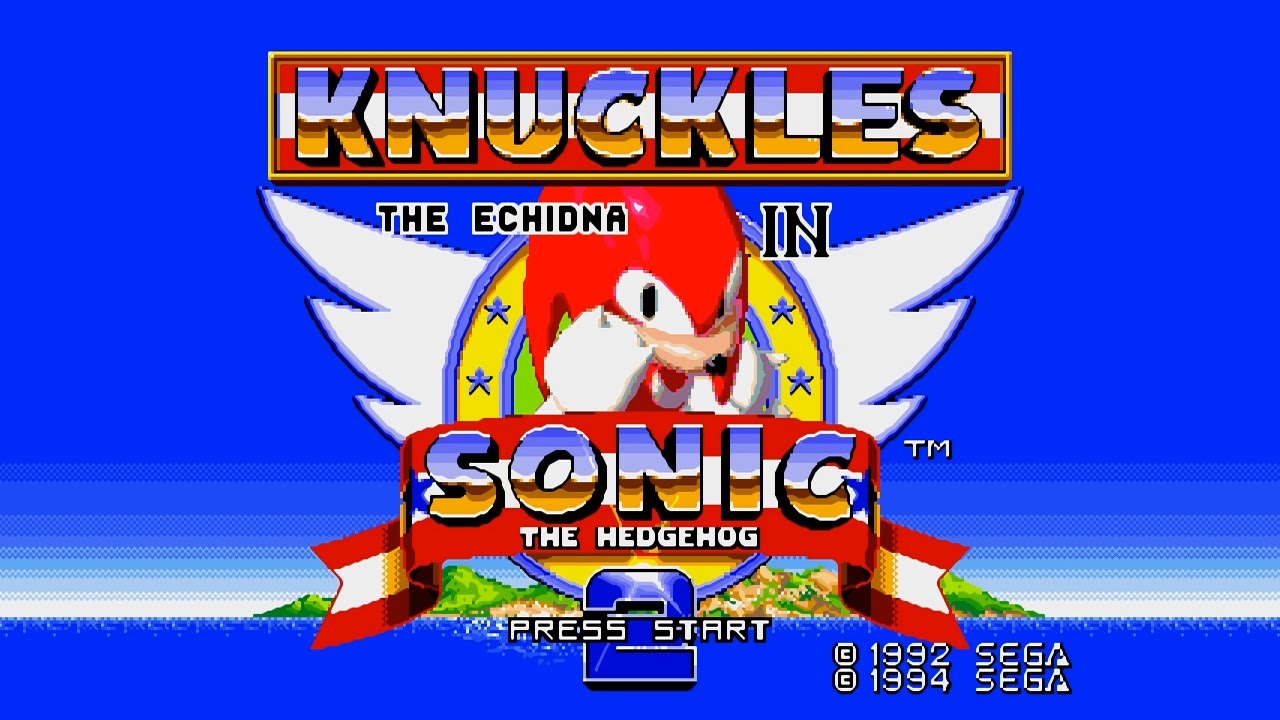 Knuckles in Sonic the Hedgehog 2 - Full No Commentary Playthrough